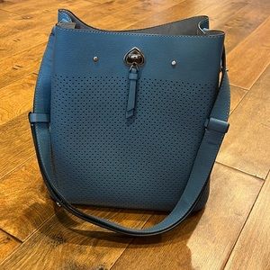 Kate Spade Blue Bucket Bag